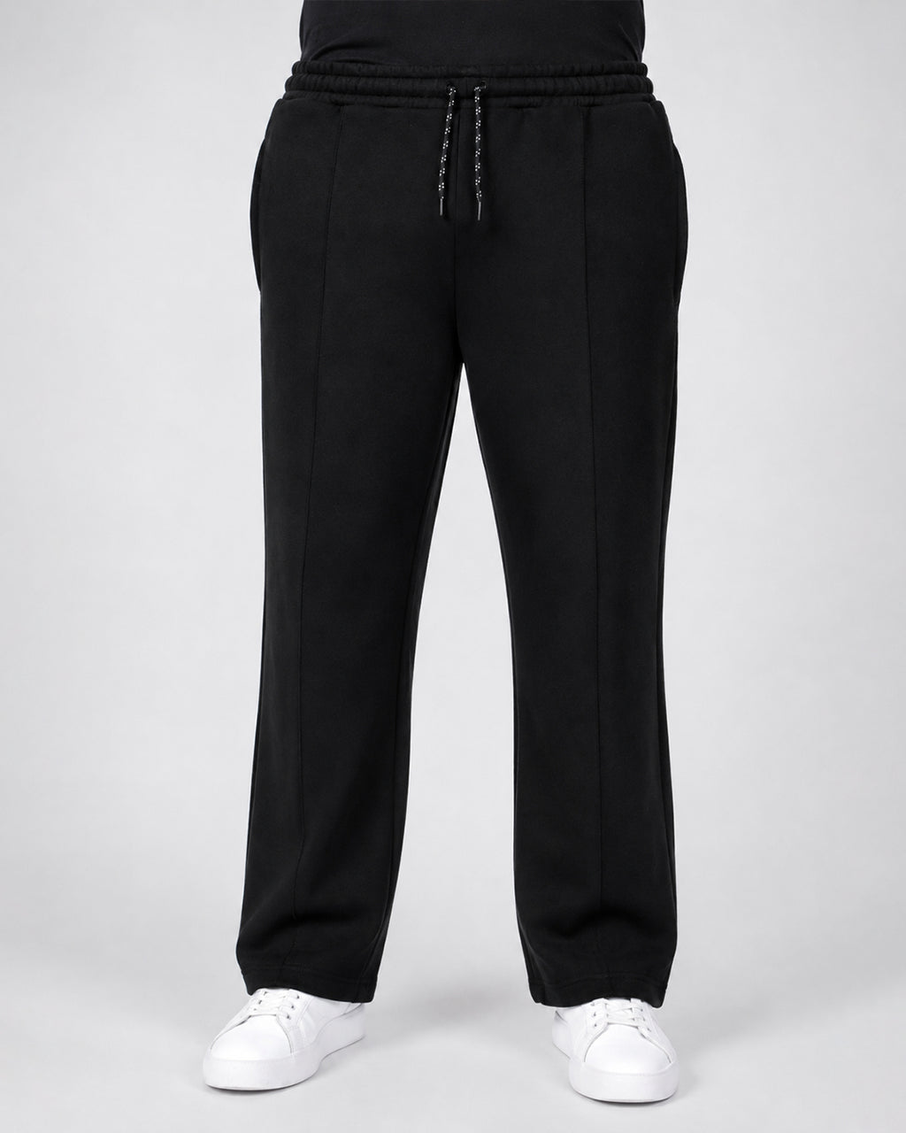 Premium Blank Black Tracksuit Set | Heavyweight Fleece
