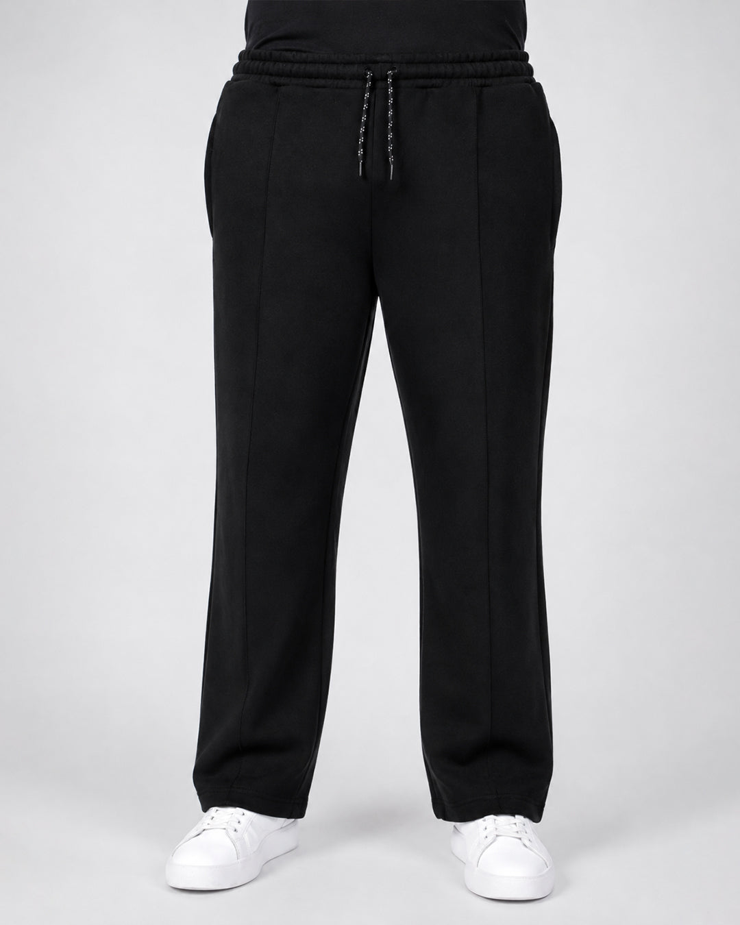 Premium Blank Black Tracksuit Set | Heavyweight Fleece