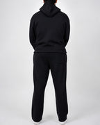 Premium Blank Black Tracksuit Set | Heavyweight Fleece