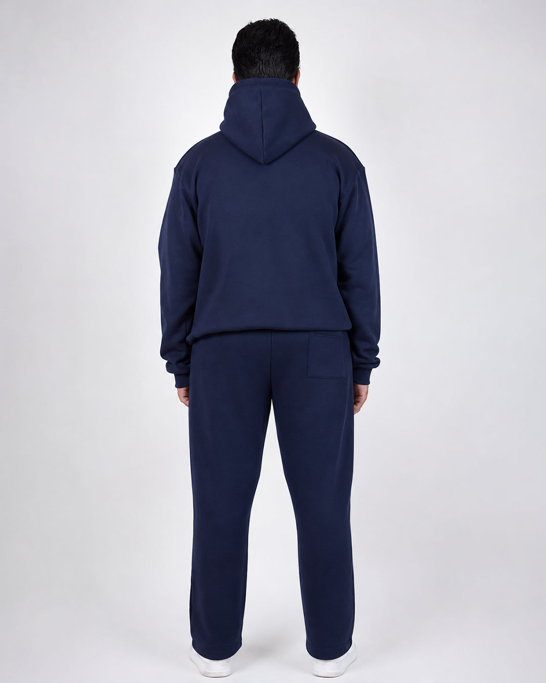 Premium Blank navy blue Tracksuit Set | Heavyweight Fleece