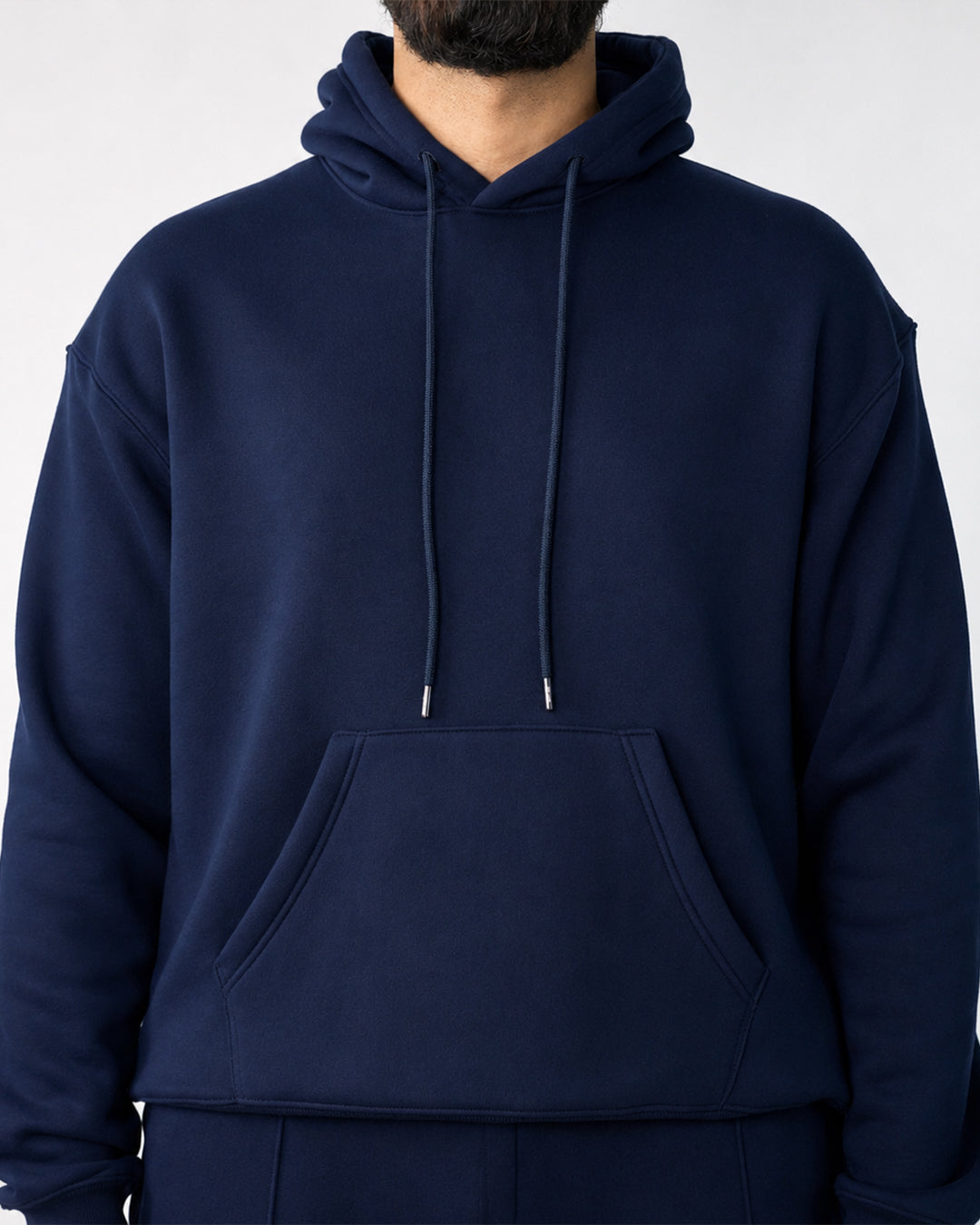 Premium Blank navy blue Tracksuit Set | Heavyweight Fleece