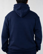 Premium Blank Navy Blue Tracksuit Set | Heavyweight Fleece