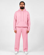 Pink Oversized Tracksuit Set
