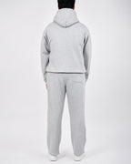 Premium Blank Grey Tracksuit Set | Heavyweight Fleece